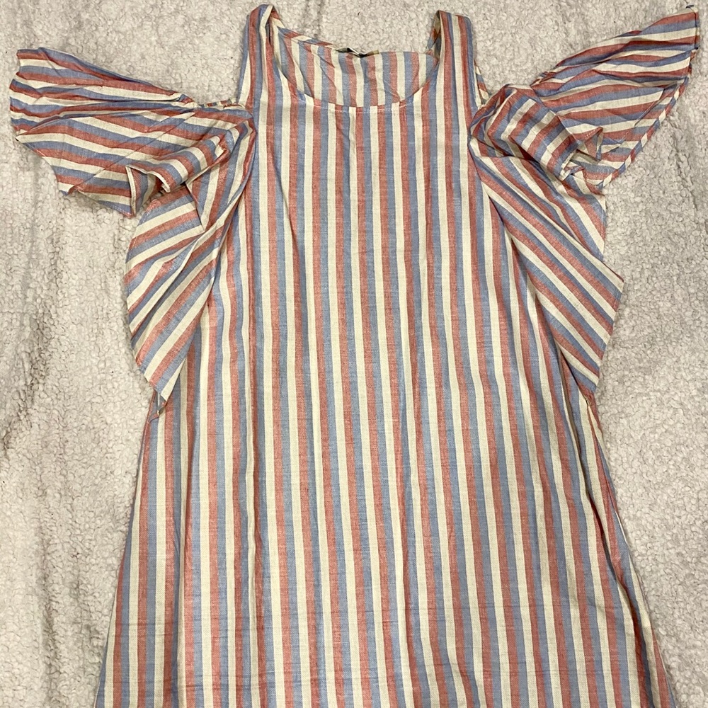 Hayden Los Angeles Size S blue/white/red Tunic Top